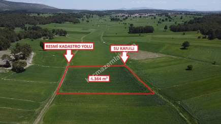Proje Bölgesi Aslanapa'da 4.364M² Satılık Arazi 7