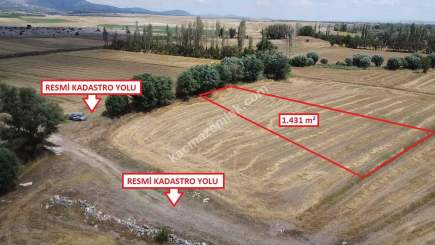 Kütahya Aslanapa Çukurca Köyü 1431 M2 Satılık Tarla 13