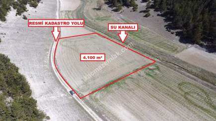 Kütahya Aslanapa Örenköy 4100 M2 Satılık Tarla 8