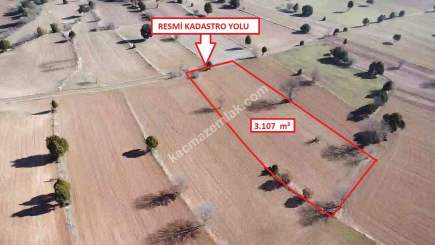 Kütahya Aslanapa Pazarcık 3107M2 Satılık Tarla 1