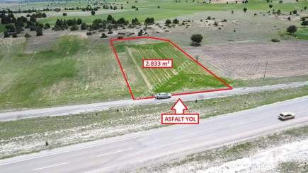 Kütahya Merkez Doğalar'da 2833M2 Satılık Tarla 16