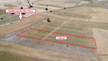 Kütahya Merkeze 13Km! Uluköyde 1.193M² Satılık Tarla 8