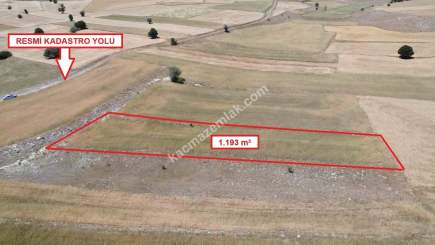 Kütahya Merkeze 13Km! Uluköyde 1.193M² Satılık Tarla 9