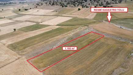 Kütahya Merkeze 13Km! Uluköyde 1.193M² Satılık Tarla 3