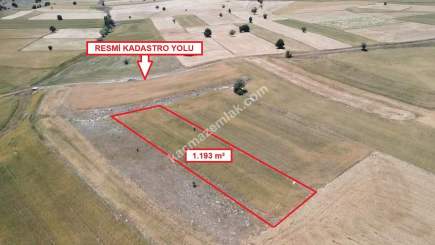 Kütahya Merkeze 13Km! Uluköyde 1.193M² Satılık Tarla 11