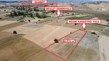 Kütahya Merkez Uluköy'de 4.574M2 Satılık Fırsat Tarla 8