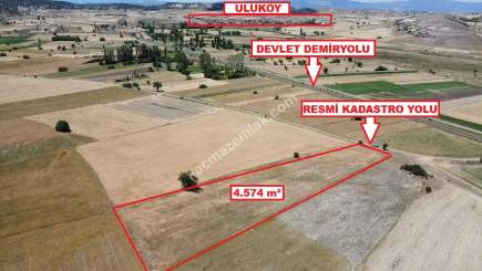 Kütahya Merkez Uluköy'de 4.574M2 Satılık Fırsat Tarla 1