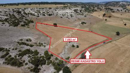 Kütahya Merkez Uluköy'de 7.083 M2 Satılık Fırsat Arsa 9