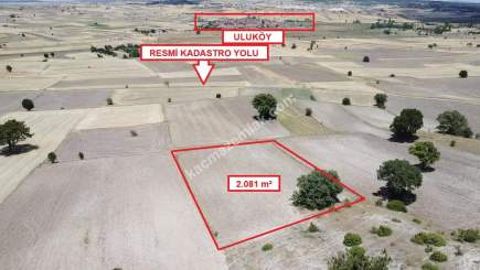Kütahya Merkez Uluköy 2081 M2 Satılık Tarla