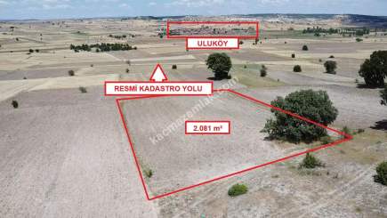 Kütahya Merkez Uluköy 2081 M2 Satılık Tarla 2