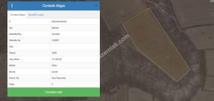 Afyon Çavdarlı Da Satılık Tarla