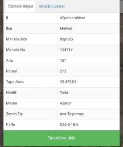 Afyon Köprülü Köyünde Satılık Tarla 3