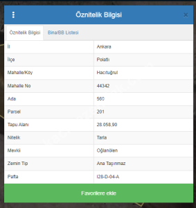 Polatlı Hacıtuğrul Köyü Satılık Tek Tapu Tarla 3
