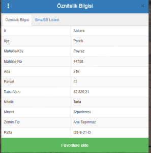 Polatlı Poyraz Köyünde Satılık Müstakil Tapu Tarla 2