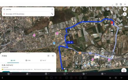 Antalya/Kemerağzı Nar Bahçesi 4754 M2 Satılık 1/5 Hisse 6