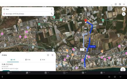 Antalya/Kemerağzı Nar Bahçesi 4754 M2 Satılık 1/5 Hisse 4