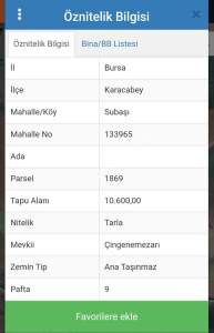 İvrindi Pelitören Mah Satılık 7995 M2 Kelepir Tarla 6