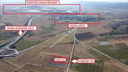 Bozüyük Osb'ye Ve Bursa Yoluna Yakın Yola Cephe 4977M2 1