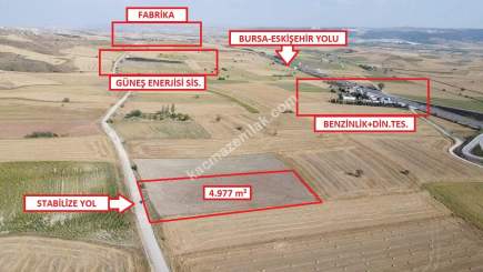 Bozüyük Osb'ye Ve Bursa Yoluna Yakın Yola Cephe 4977M2 2
