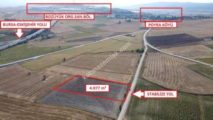 Bozüyük Osb'ye Ve Bursa Yoluna Yakın Yola Cephe 4977M2 15