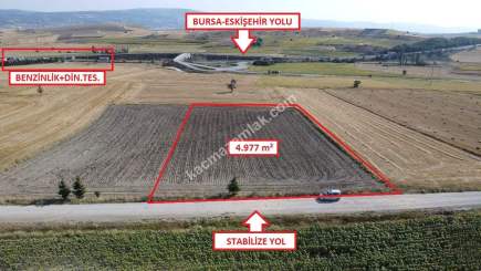 Bozüyük Osb'ye Ve Bursa Yoluna Yakın Yola Cephe 4977M2 7