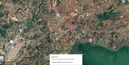 Bursa Karacabey Harmanlı Köyünde 11700M2 Satılık Tarla 7