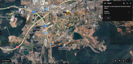 Bursa Erdoğan Köy 1965 M2 Satılık Tarla Süper Konumda 7