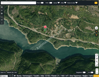 Bursa Osmangazi Uludağ Tuzaklı Köyü Satılık Arsa 523M2 5
