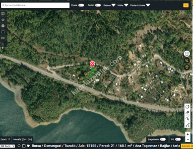 Bursa Osmangazi Uludağ Tuzaklı Köyü Satılık Arsa 523M2 4