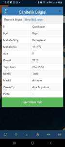 Çanakkale Biga Bezirganlar Köyü Satılık Tarla 2