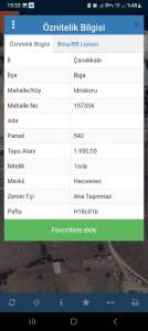 Çanakkale Biga Yola Cephe İmarlı Arsa