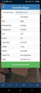 Çanakkale Biga Kanibey Satılık Tarla 2