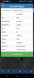 Çanakkale Biga Koruoba Köyü Satılık Yatırımlık Tarla