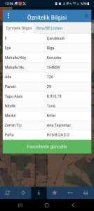 Canakkale Biga Koruoba Koyunde Satilik Arsa 3