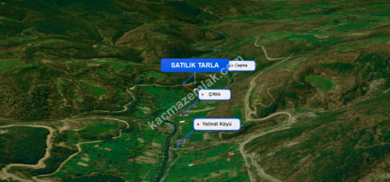 Biga Yolindi Köyü'nde Yola Cephe Satılık Bahçe ! 4