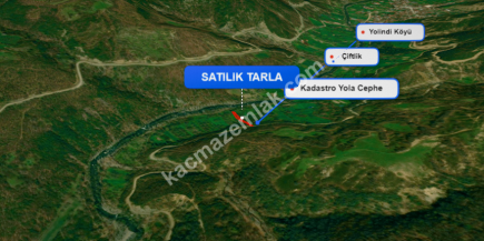 Biga Yolindi Köyü'nde Yola Cephe Satılık Bahçe ! 6