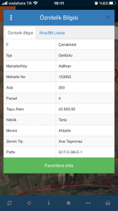 Çanakkale Gelibolu Adilhan Köyünde Satılık Tarla 2