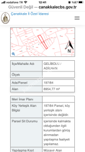 Gelibolu Adilhan Da Denize Yakın 8.954 M2 Satılık Tarla 8