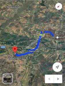 Edirne Uzunköprü Değirmenci Köyü Satılık Tarla 6