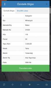 Mihallıççık Belen'de Satılık Tarla 2