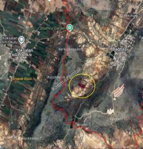 Bağbaşında 8750 M2 Tek Tapu Uygun Tarla 13