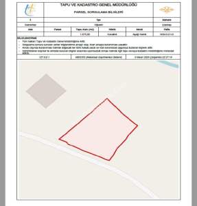 Oğuzeli Çaybaşında 1.675 M2 Tek Tapu Ucuz Tarla 9