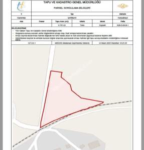 Asfalt Üstü Şehitkamil Karpuzkayada 6.780M2 Uygun Tarla 25