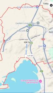 İzmir Bergama'da Satılık Zeytinli Tarla 5