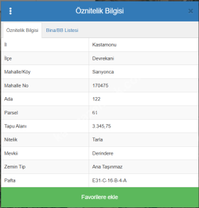Kastamonu Devrekani Satılık Arazi 5