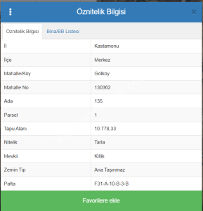 Kastamonu Merkez Yatırımlık Hisse 5