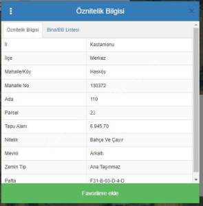 Kastamonu Has Köy De Satılık Tarla 3