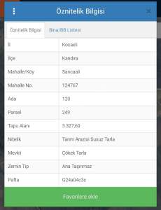 Kandıra Sarıcaalide Satılık Yatırımlık Arsa 2