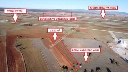 Kütahya Merkez Doğalar'da Satılık 2920M2 Tarla 5