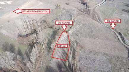 Kütahya Merkez Seydiköy'de Su Kanalına Cephe-611M2 3